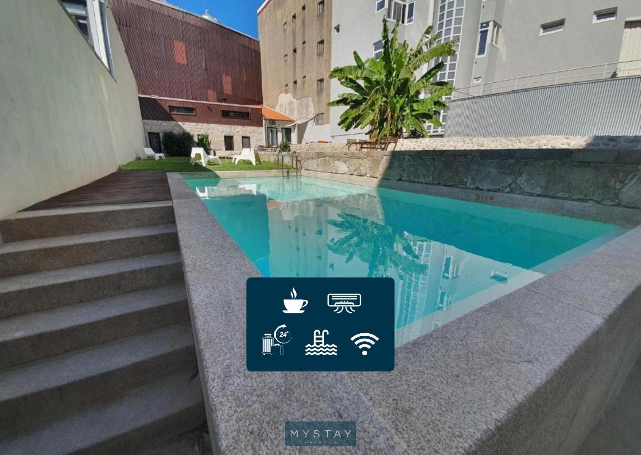 MyStay Porto Bolhão - Pool&Garden Exterior foto